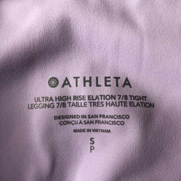 Athleta Ultra High Rise Elation 7/8 Tight - Picture 4 of 4